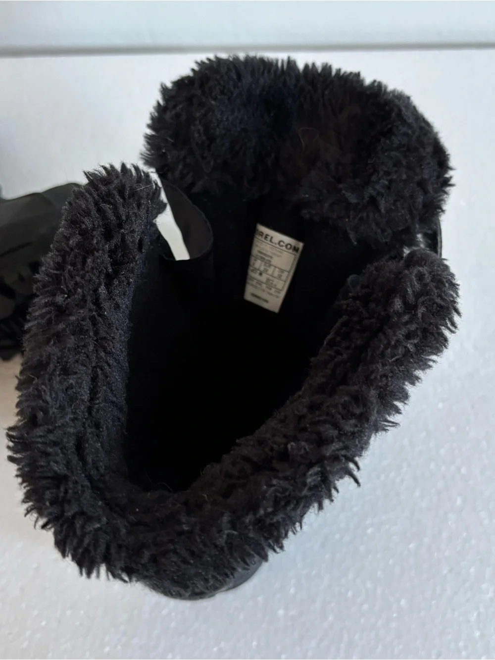 Sorel Black Toddler Polar Bear Snow Boots Size 7